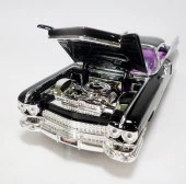 Jada Catwoman 1959 Cadillac Coupe Deville 1:24 Siyah Model Araba - 4