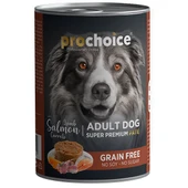 Pro Choice Adult Kuzu Somon ve Havuçlu Yetişkin Köpek Konservesi 1 Adet 400 Gr thumbnail 1