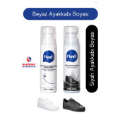 FLEXİCARE Flexi Spor Beyaz Deri Ve Kumaş Ayakkabı Boyası & Siyah Deri Ayakkabı Boyası 75 ml SAGDİCSF01 - 1