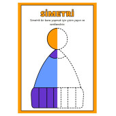 Çocuklar İçin Simetri Eğitim Kitabı (Simetri Öğreten Kitap) - 6