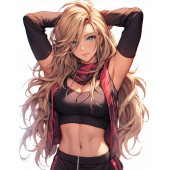 Anime Güzeli Boyama Kitabı (120 Tam Sayfa Boyama) - 2