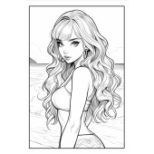 Gençler İçin Anime Boyama Kitabı (64 Tam Sayfa Boyama) - 4