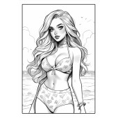 Gençler İçin Anime Boyama Kitabı (64 Tam Sayfa Boyama) - 7