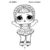 LOL Bebek Boyama Kitap Seti (80 Süper Boyama Kalem Hediyeli) - 2