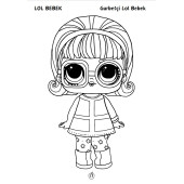 LOL Bebek Boyama Kitap Seti (80 Süper Boyama Kalem Hediyeli) - 5