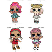 LOL Bebek Boyama Kitap Seti (80 Süper Boyama Kalem Hediyeli) - 9