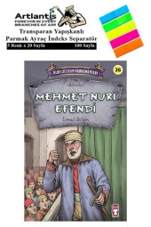 Mehmet Nuri Efendi İsmail Bilgin 95 Sayfa Karton Kapak 1 Adet Fosforlu Transparan Kitap Ayraç 1 Paket - 1