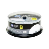 HP Blu-Ray BD-R 6X 25GB 25Li Cake Box (Printable) - 1