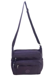 Kadın Postacı Çanta Çok Cepli Hafif Klinkır Kumaş Çapraz Askılı Omuz Çantası 30*25 Cm thumbnail 2