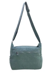 Kadın Postacı Çanta Çok Cepli Hafif Klinkır Kumaş Çapraz Askılı Omuz Çantası 30*25 Cm thumbnail 6