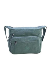 Kadın Postacı Çanta Çok Cepli Hafif Klinkır Kumaş Çapraz Askılı Omuz Çantası 30*25 Cm thumbnail 7