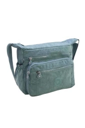 Kadın Postacı Çanta Çok Cepli Hafif Klinkır Kumaş Çapraz Askılı Omuz Çantası 30*25 Cm thumbnail 8