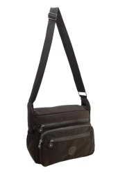 Kadın Postacı Çanta Çok Cepli Hafif Klinkır Kumaş Çapraz Askılı Omuz Çantası 30*25 Cm thumbnail 11