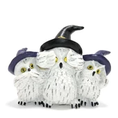 Polyester Baykuş Ailesi Biblo thumbnail 1