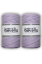 Taranabilir Makrome İpi Tek Büküm 3 mm Taranan Makrome Polyester Pamuk İp 2 x 250 gr thumbnail 1