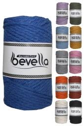 3 Büküm Pamuk Taranan Makrome Makrame Zincir Halat Hobi Ipi Üç Büküm thumbnail 1