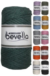 3 Büküm Pamuk Taranan Makrome Makrame Zincir Halat Hobi Ipi Üç Büküm thumbnail 1