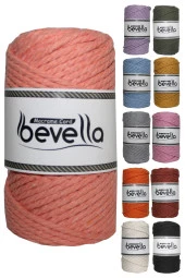 3 Büküm Pamuk Taranan Makrome Makrame Zincir Halat Hobi Ipi Üç Büküm thumbnail 1