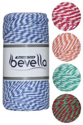 Mavi Beyaz Paket Ip 200 Metre 200 G Hediye Paketleme Ipi Marteniçka Ipi Twine Baker - 1