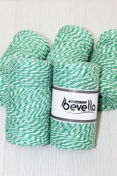 Yeşil Beyaz Paketleme Ipi 200 Metre 200 G Hediye Paket Ip Marteniçka Ipi Twine Baker - 2