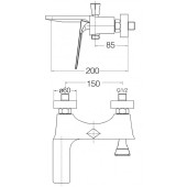 PENTA BANYO BATARYASI 4654W VİOLA - 1