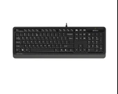 A4 TECH FK10 FN-MULTİMEDYA Q KLAVYE USB GRİ thumbnail 3