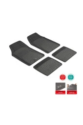 Pufi  Bubble Base Universal Kauçuk Paspas Siyah Uyumlu thumbnail 2