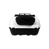 Motosiklet Çantası Arka Motosiklet Bagajı Kargo Taşıma Aparatlı Sırt Dayamalı CV46 - 8