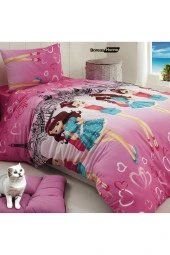 Boreas Home Parisgirl Pamuklu Ranforce Tek Kişilik Nevresim Takımı - 1