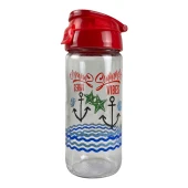 Cam Matara Cam İçecek Matarası Şişesi Sporcu İçecek Matarası 500ML - 5