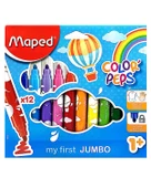 Maped Jumbo Keçeli Kalem 12 Renk thumbnail 1
