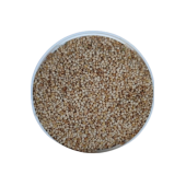 Muhabbet Kuşu Yemi Ak Darı 1 Kg Açık Şeffaf Poşet Sade Kuş Yemi - 1