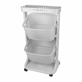 Iki Katlı Organizer Sepet - Sebzelik - 3