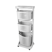 Üç Katlı Organizer Sepet - Sebzelik - 1