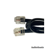 3 Metre Adsl Modem Telefon Hat Kablosu Rj11 (10 Adet) - 3