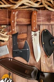 Outdoor Balta Bıçak Kamp Baltası Bıçak Bıçağı Budama Baltası LZOUT1 - 6