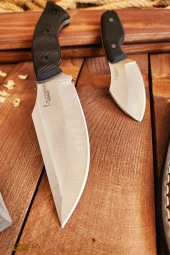 Outdoor Piknik Kamp Bıçağı Bıçak Kılıflı Mutfak Bıçak Bıçağı Çakısı Set ( KMPX03 ) - 4