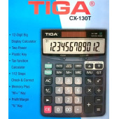 Tiga CX-130T 12 Haneli Masaüstü Hesap Makinesi - 1
