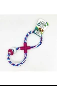 EuroDog Diş İpi Hlk. Sekiz Şekil Mor Mavi Bey.25cm - 1