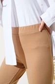 Dabıl İspanyol Paça Pantolon Latte - 4