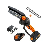 Max-Extra MX8006 Çift Akülü Testere 20V 2Ah - 1