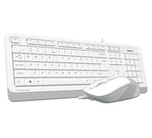 A4-Tech Kablolu Set Beyaz (F1010-B) - 2
