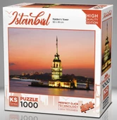 KS Games 1000 Parça Kız Kulesi ve Gün Batımı - 1