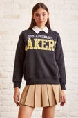 Lakers Baskılı Sweatshirt Antirasit - 4