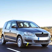 Skoda Roomster 2011-2014 Ön Tampon Sağ Sis Kapağı Sissiz 5J0807368A - 1