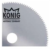 König 400*76 Diş Ahşap Kesim Testeresi Elmassız CRV - 2