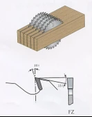 König Germany 350*3,8*75*Z28 Çoklu Testere thumbnail 2