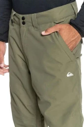 Quiksilver Estate Erkek Yeşil Snowboard Pantolonu - 4