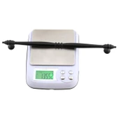 Petek Lüx Mutfak Mobilya Çekmece Dolabı Dolap Kulpu Kulbu Düz Metal Kulp Kulpu 224 Mm Siyah Kulpları - 5