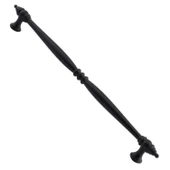 Petek Lüx Mutfak Mobilya Çekmece Dolabı Dolap Kulpu Kulbu Düz Metal Kulp Kulpu 224 Mm Siyah Kulpları - 7